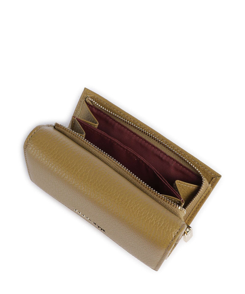 Coccinelle Metallic Soft RFID Wallet seagrass