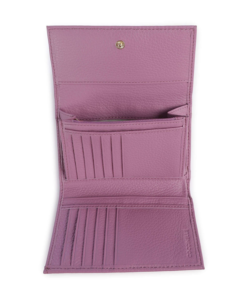 Coccinelle Metallic Soft RFID Wallet jellyfish