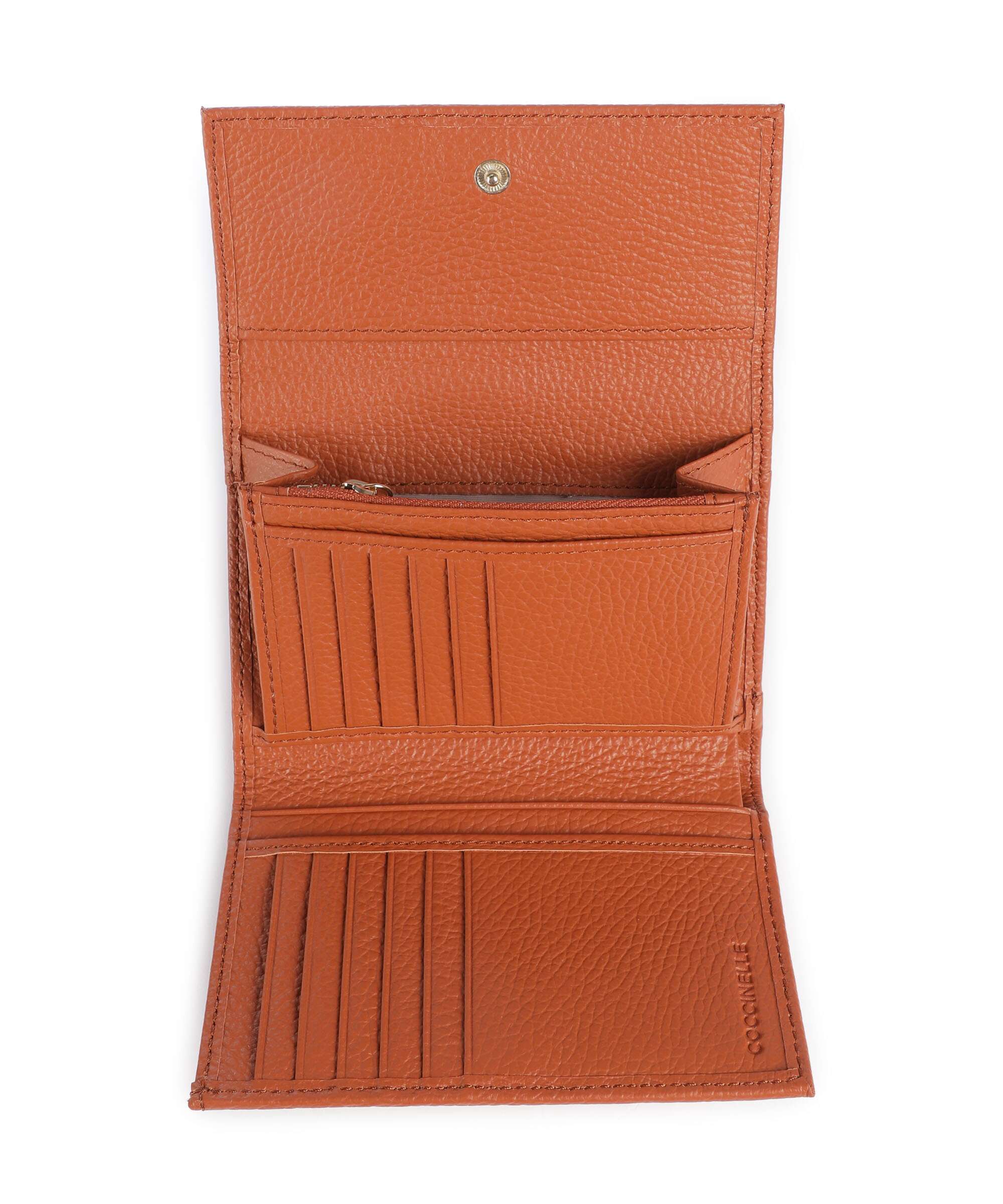 Coccinelle Metallic Soft Wallet crab