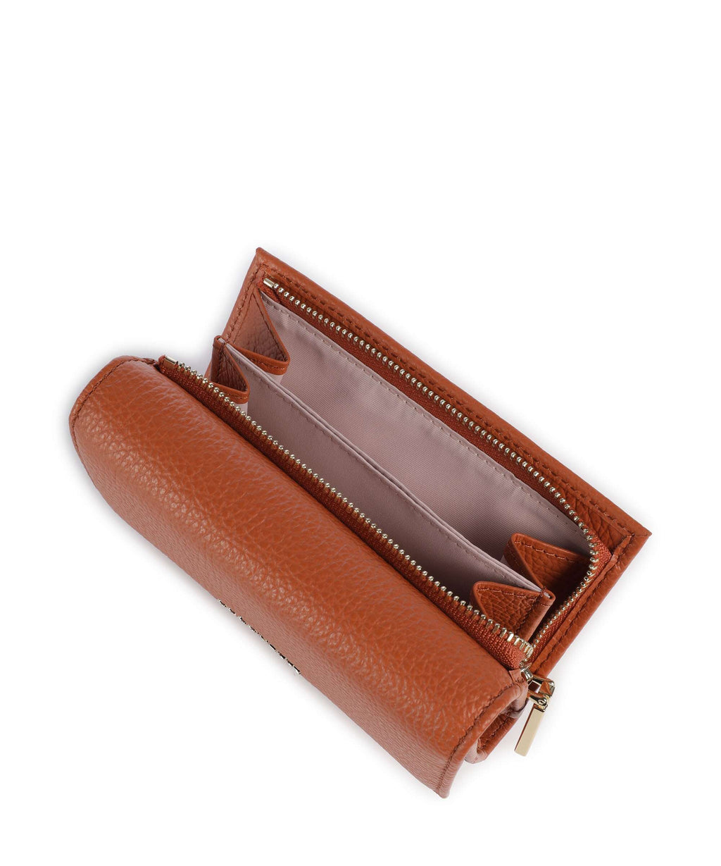 Coccinelle Metallic Soft Wallet crab