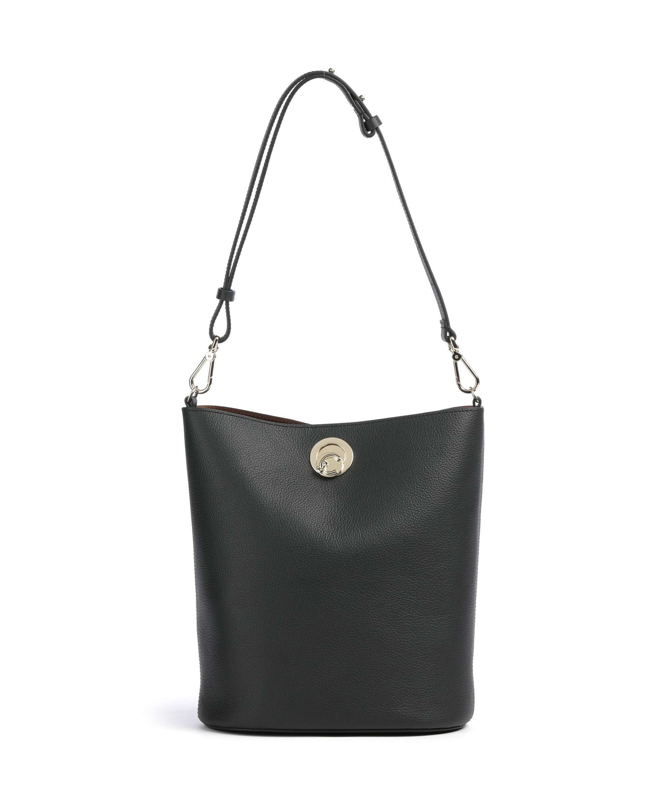 Coccinelle Nikla Bucket bag noir/cognac