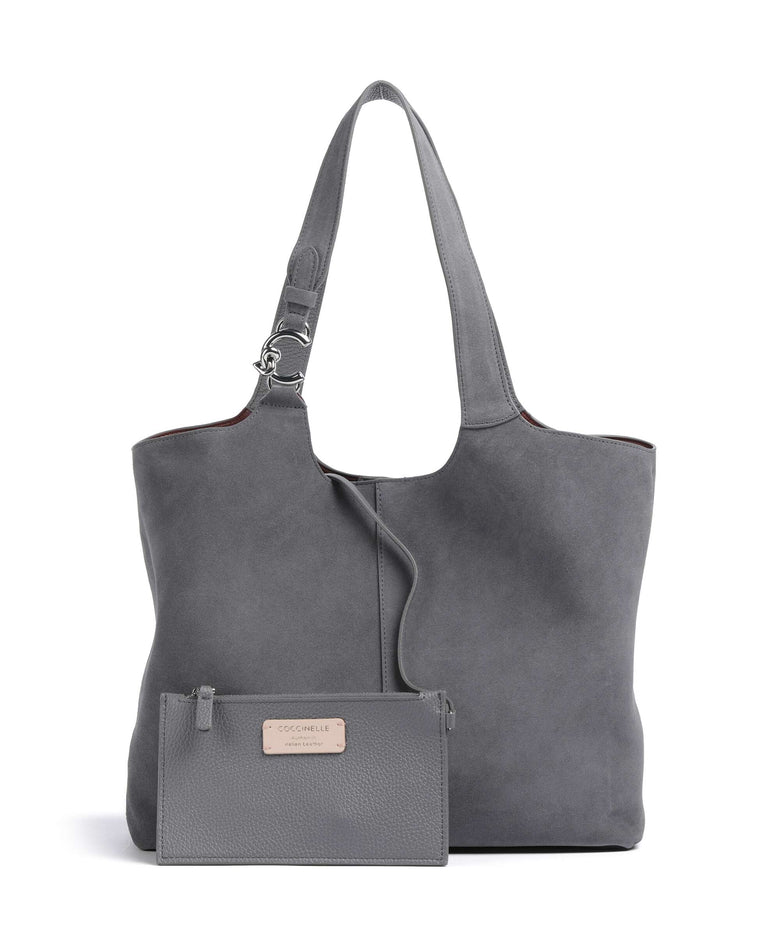 Coccinelle C-Easy Suede Hobo bag stove