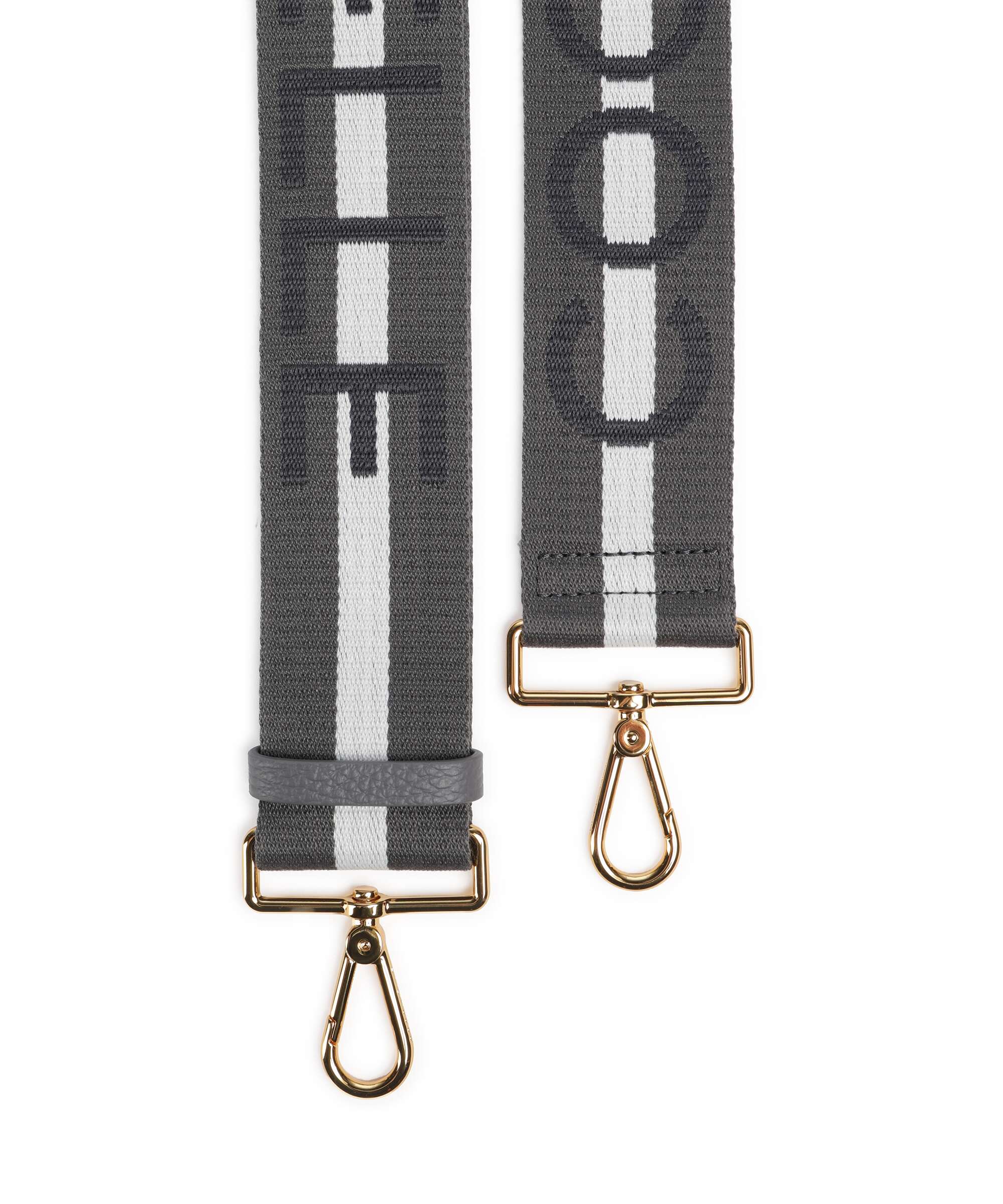 Coccinelle Nastro Signature Bag strap multi stove