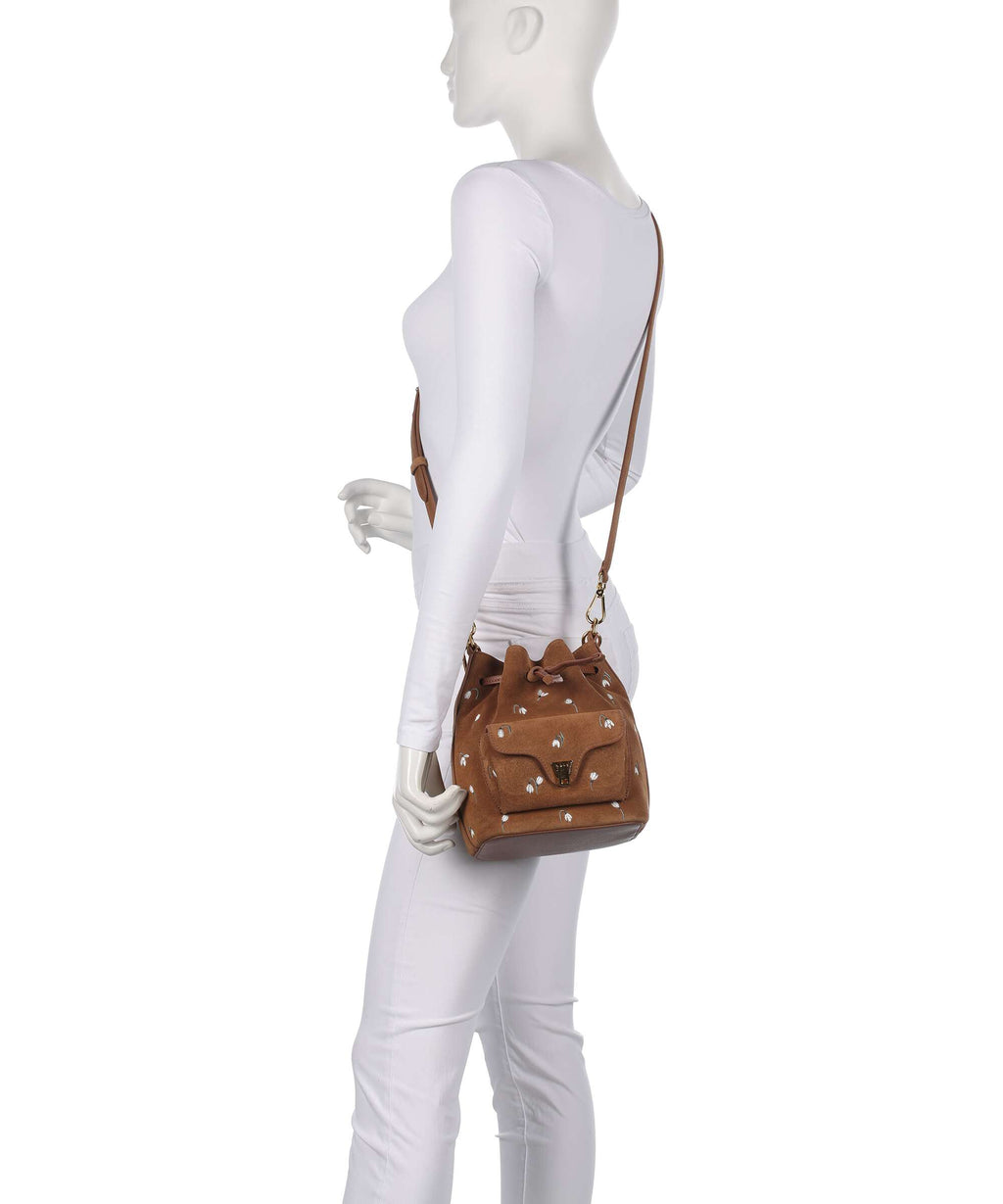 Coccinelle Beat Generation Bucket bag cognac