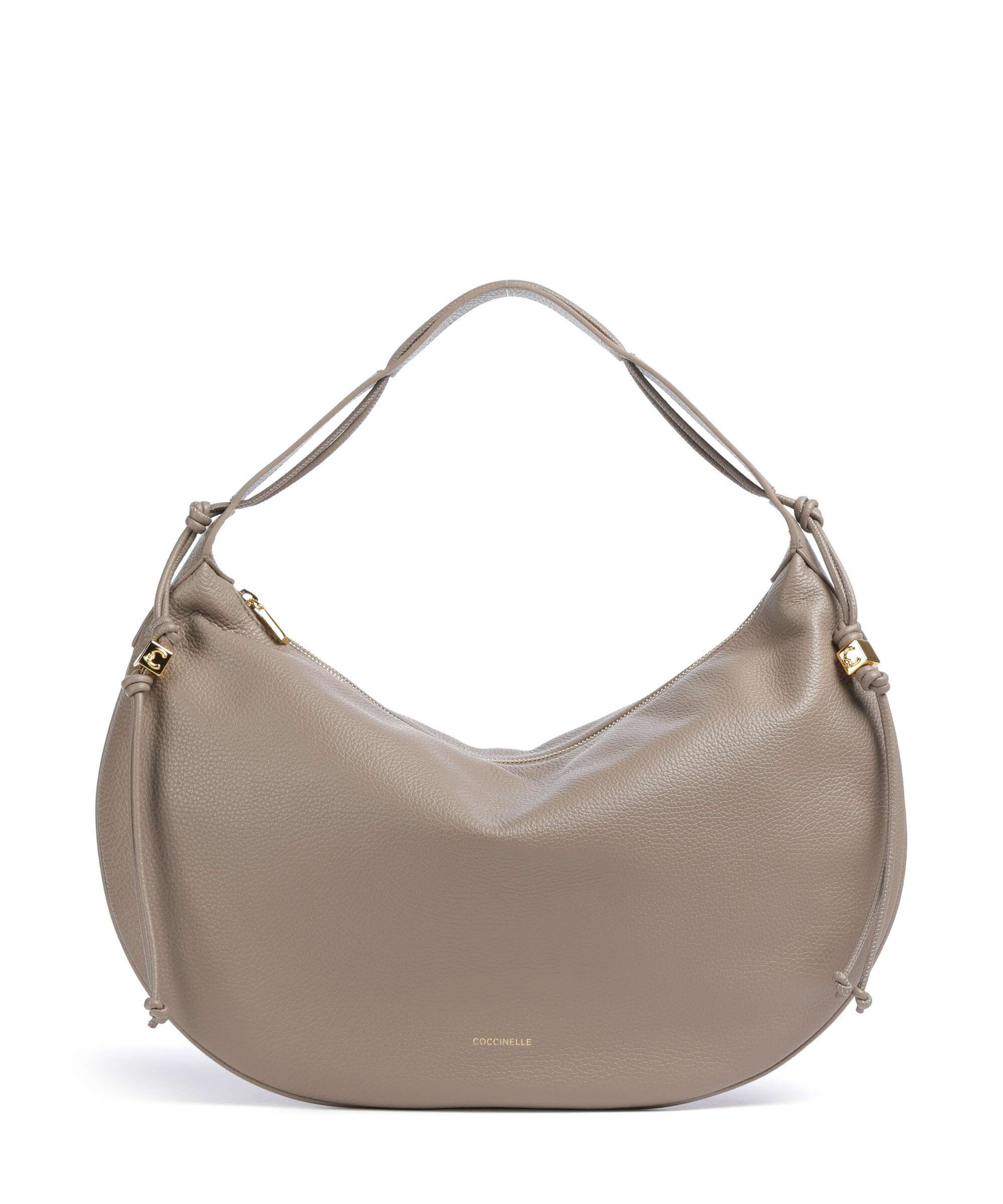 Coccinelle Thess Hobo bag warm taupe