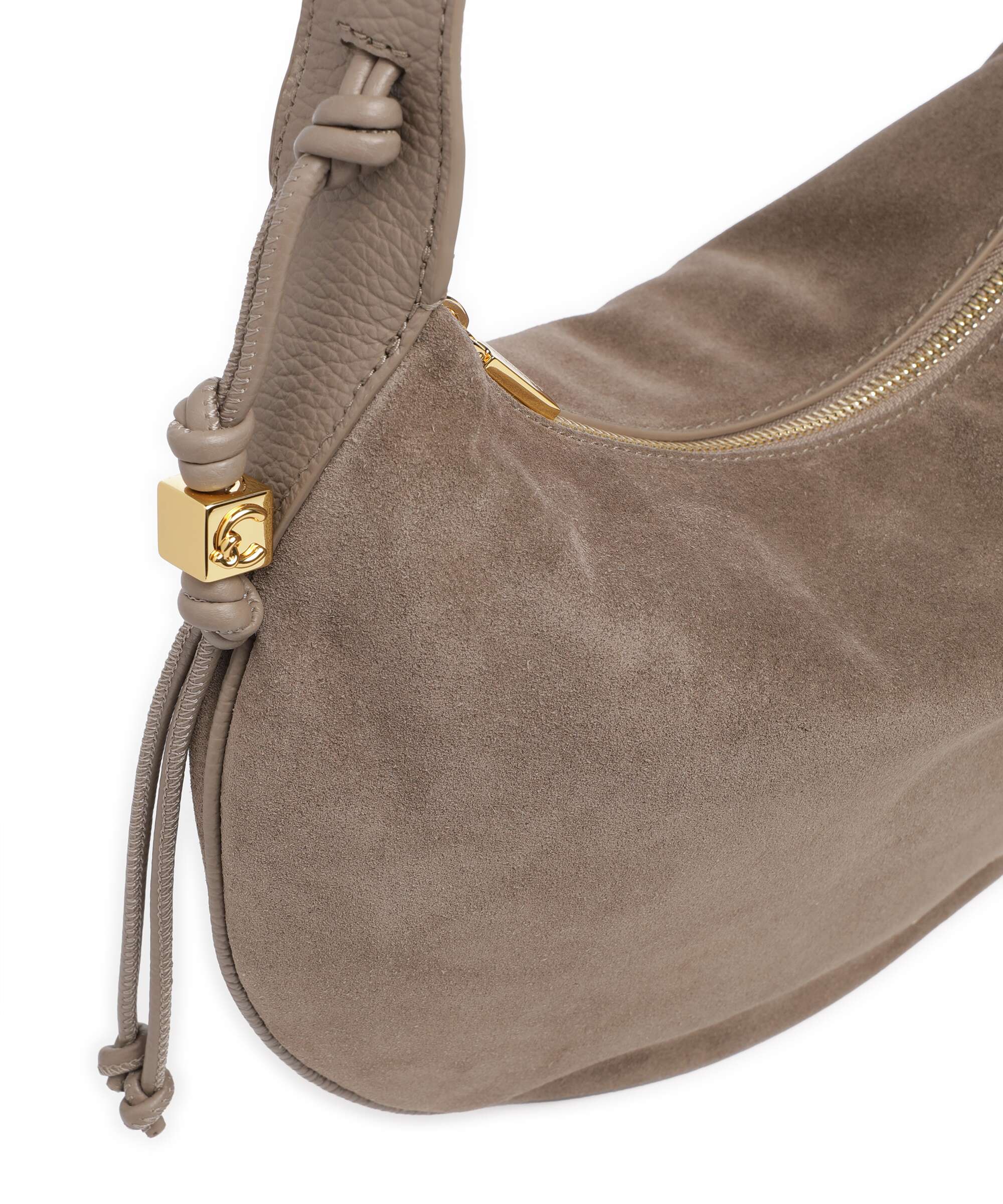Coccinelle Thess Hobo bag warm taupe