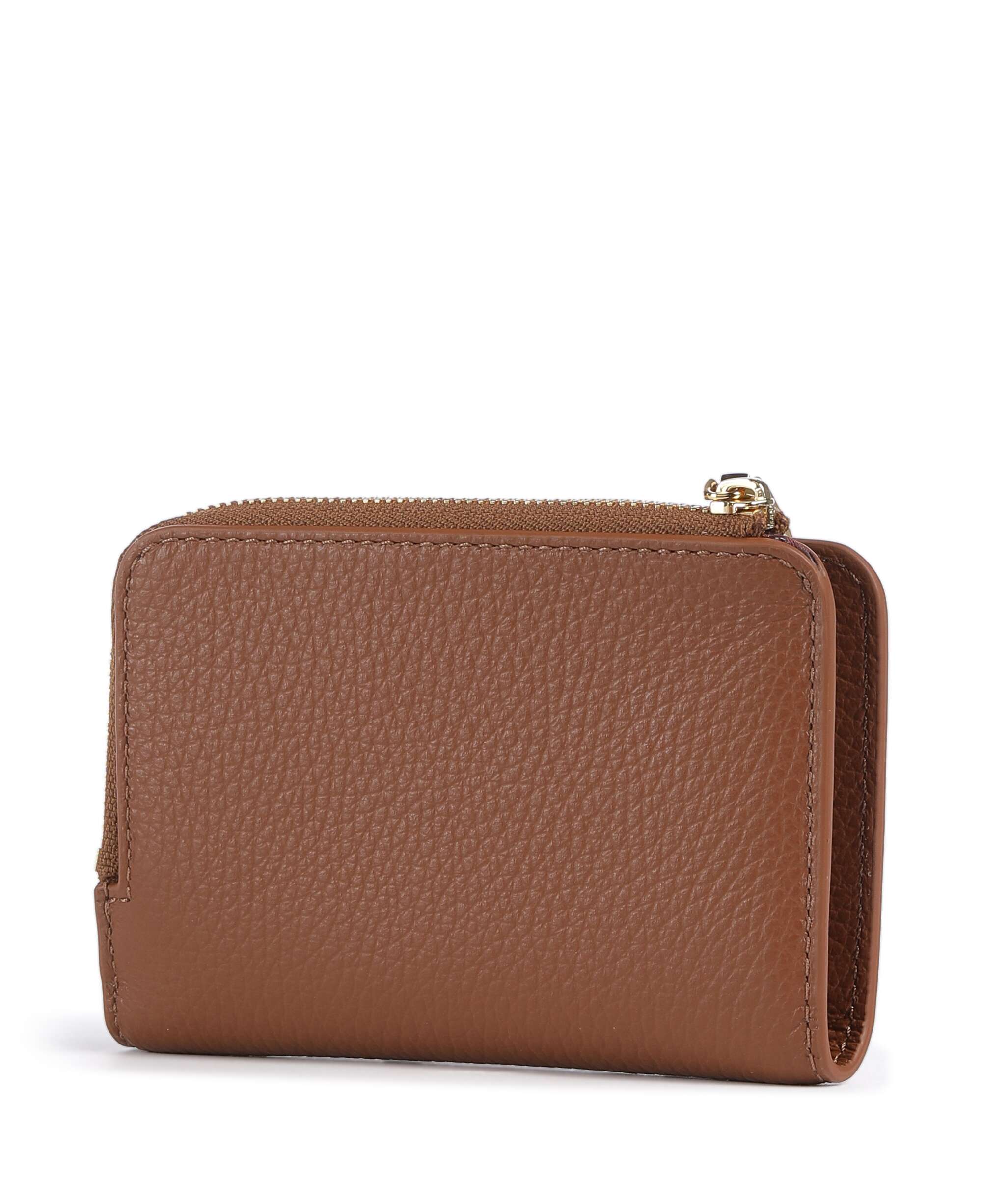 Coccinelle text Wallet cognac