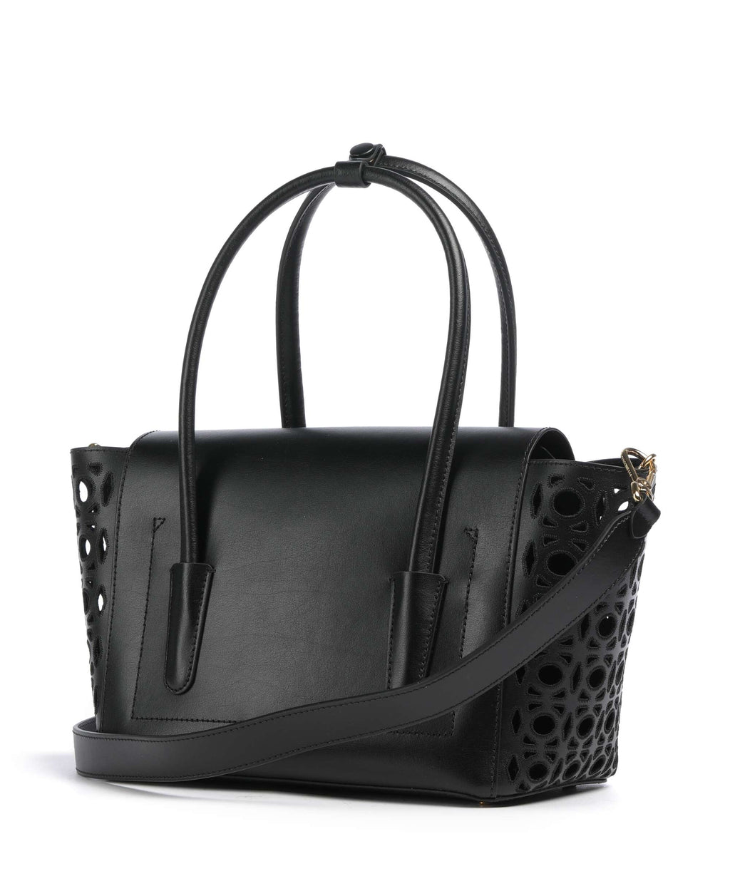 Coccinelle Beat Double Monogram Handbag noir