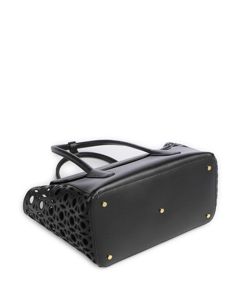 Coccinelle Beat Double Monogram Handbag noir