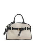 Coccinelle Sabine Canvas Handbag natural/noir