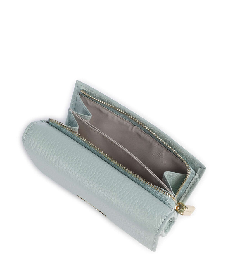 Coccinelle Metallic Soft Wallet aquamarine