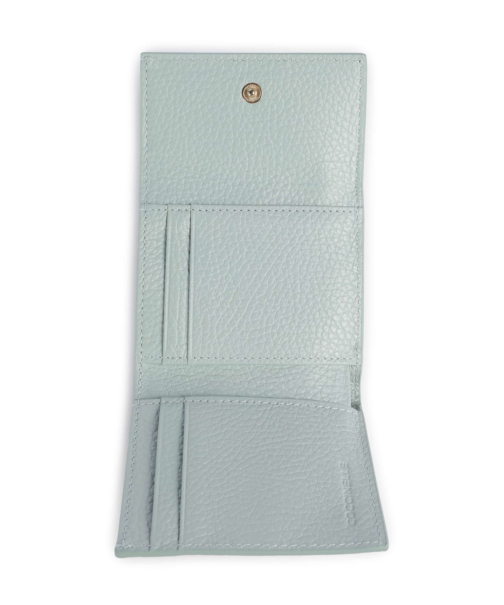 Coccinelle Metallic Soft Wallet aquamarine