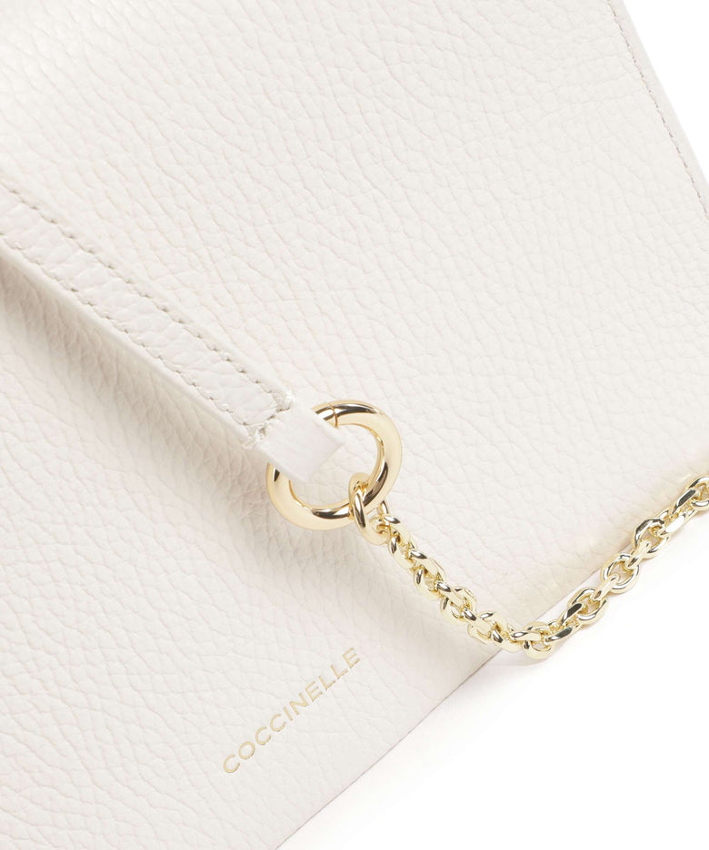 Coccinelle Dandy Crossbody bag pearl