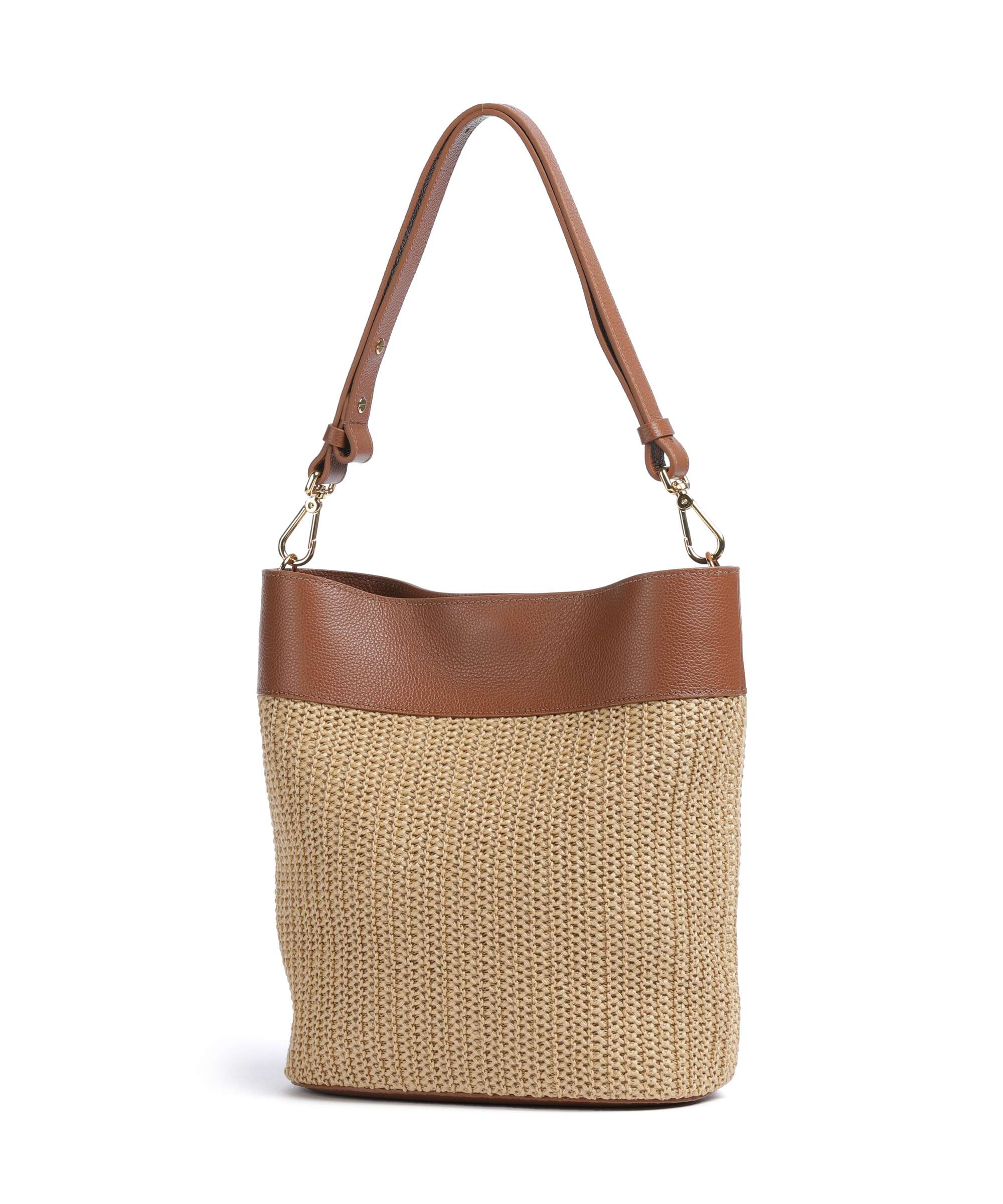 Coccinelle Nikla Bucket bag natural/cognac