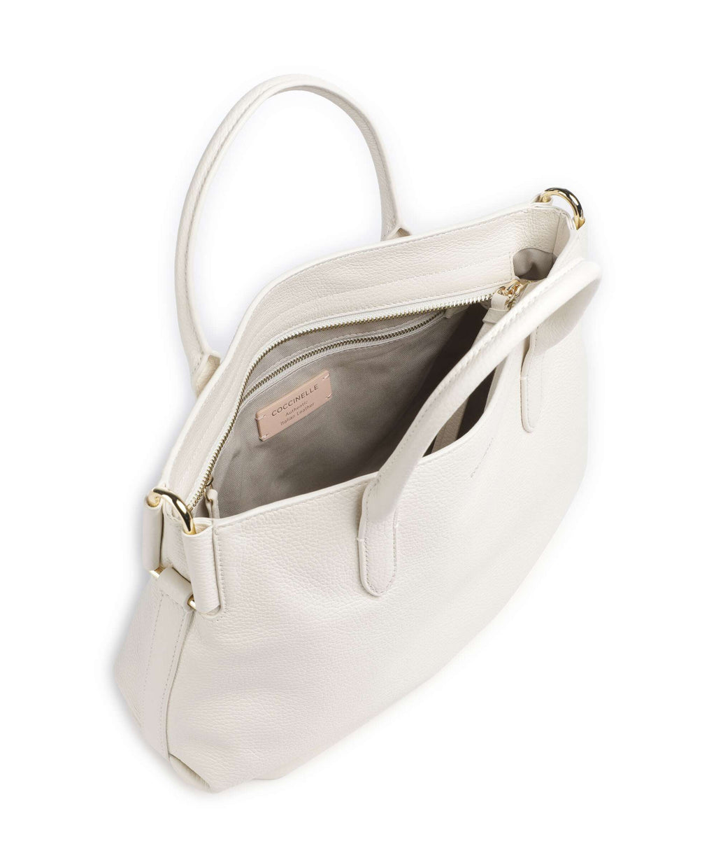 Coccinelle Rebekka Handbag pearl