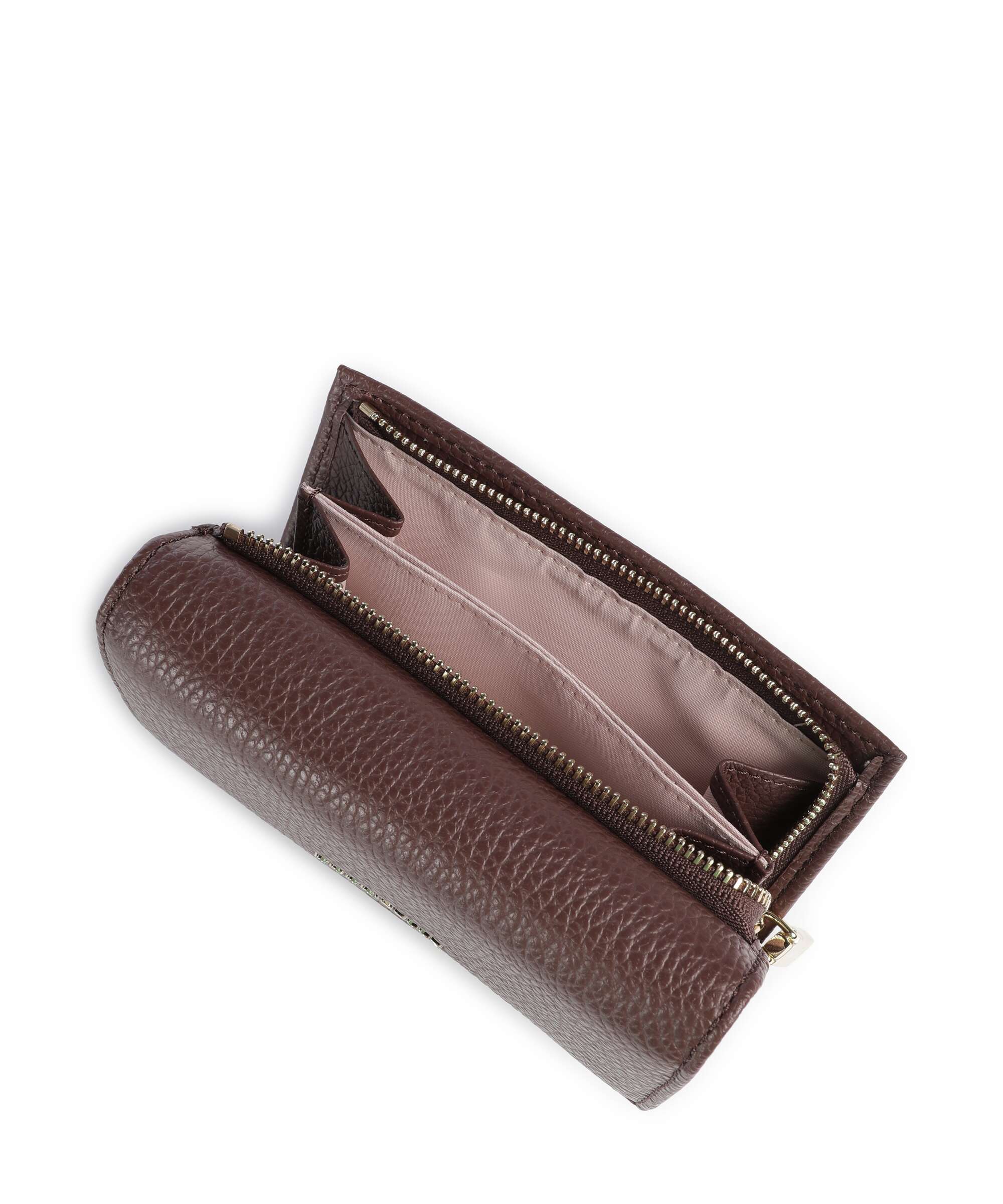 Coccinelle Metallic Soft Wallet berry