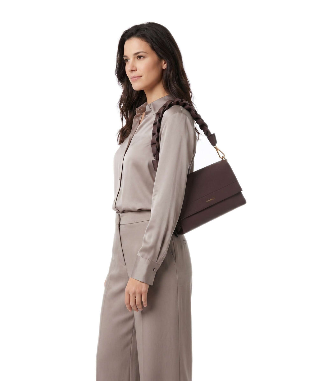 Coccinelle Boheme Grana Double Shoulder bag berry/winter rose