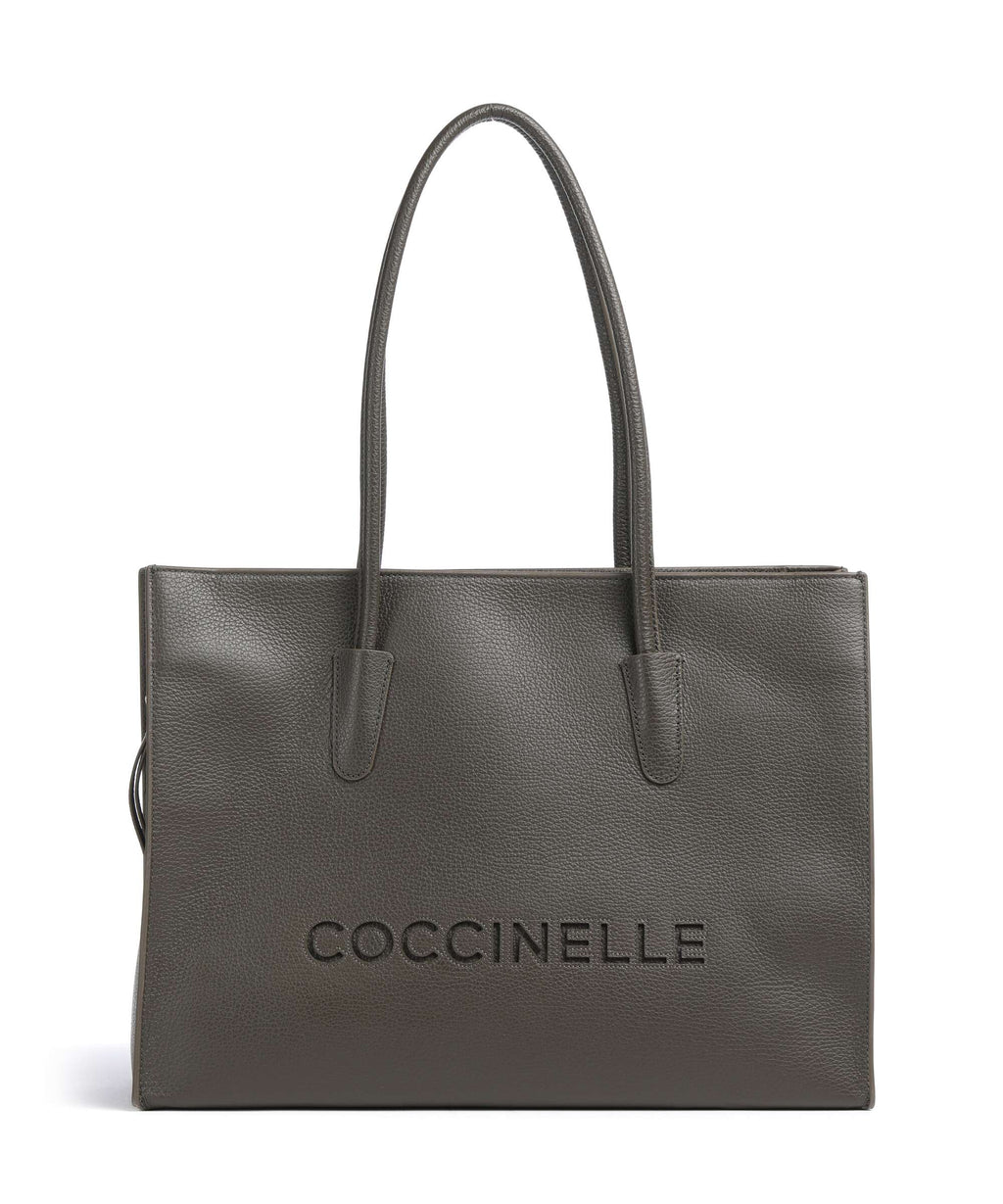Coccinelle Myrtha Tote bag fango