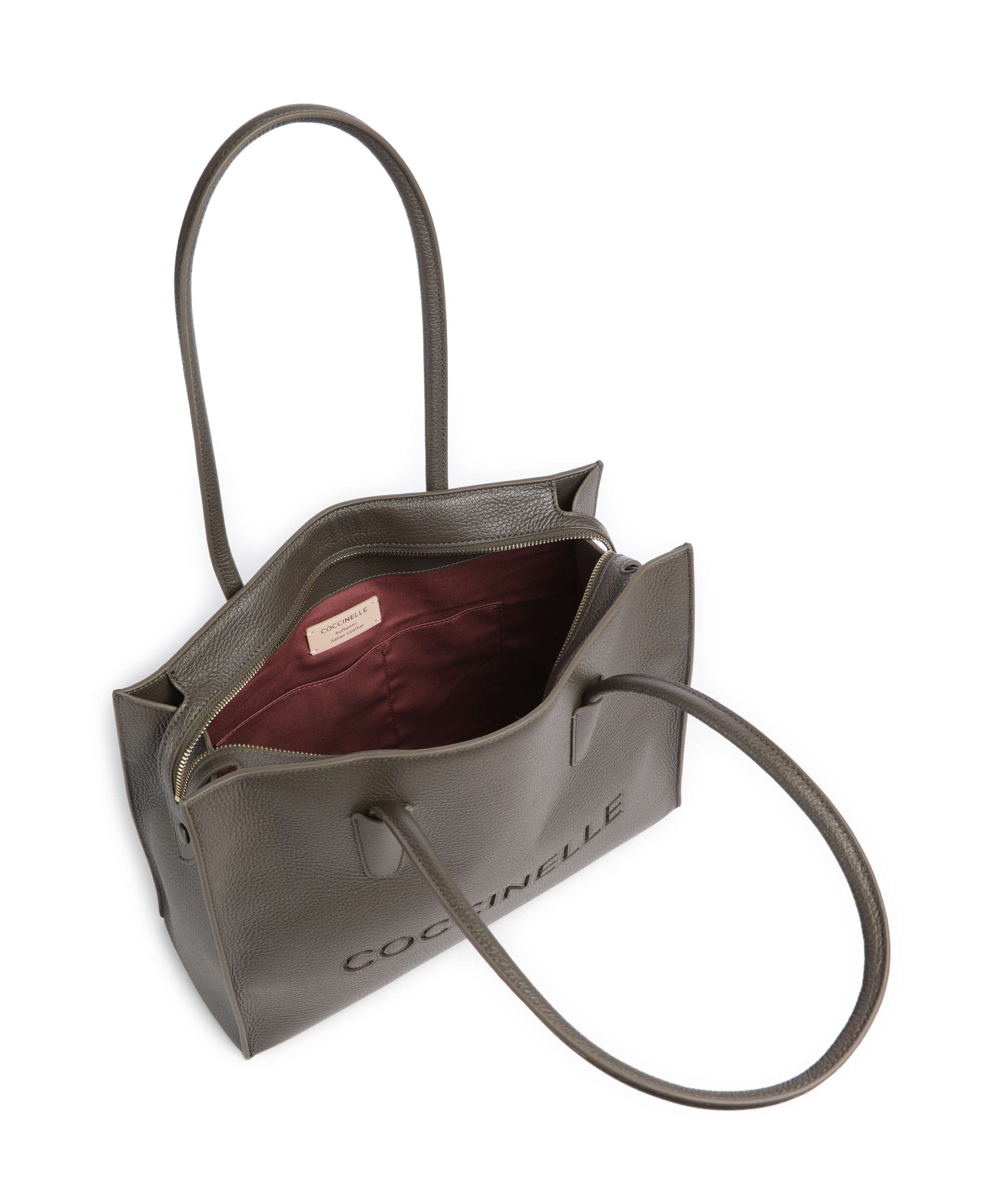 Coccinelle Myrtha Tote bag fango