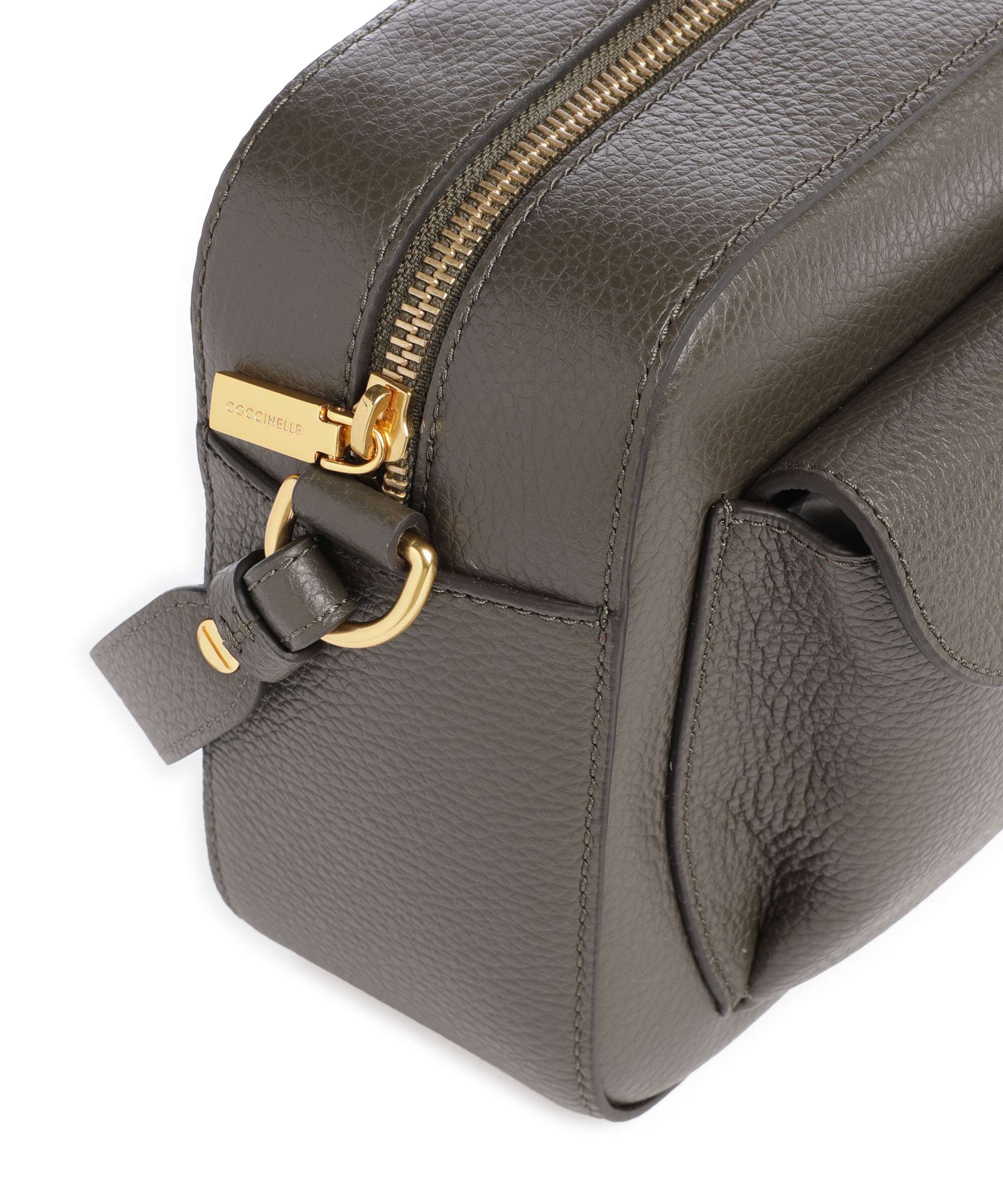 Coccinelle Beat Soft Crossbody bag fango