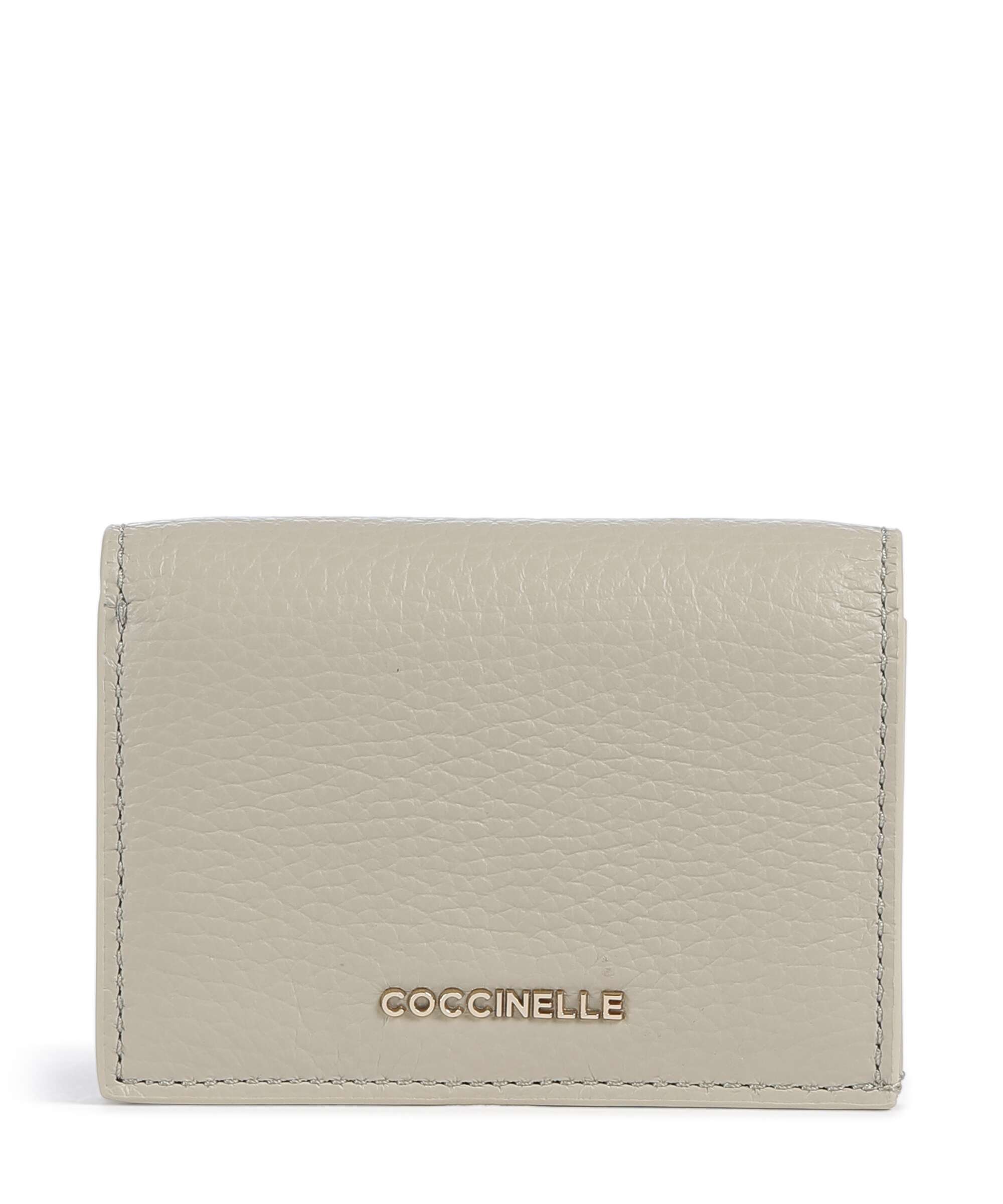 Coccinelle Metallic Soft Wallet eucalipto