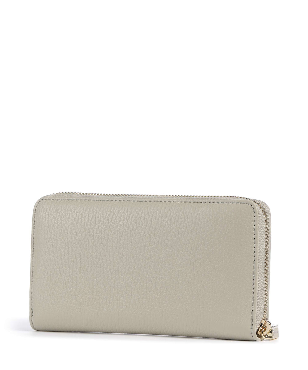 Coccinelle Metallic Soft Wallet eucalipto