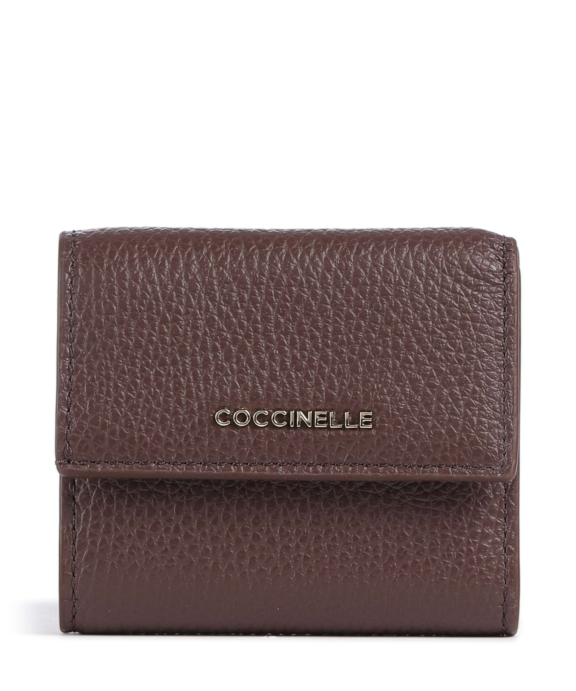 Coccinelle Metallic Soft Wallet berry