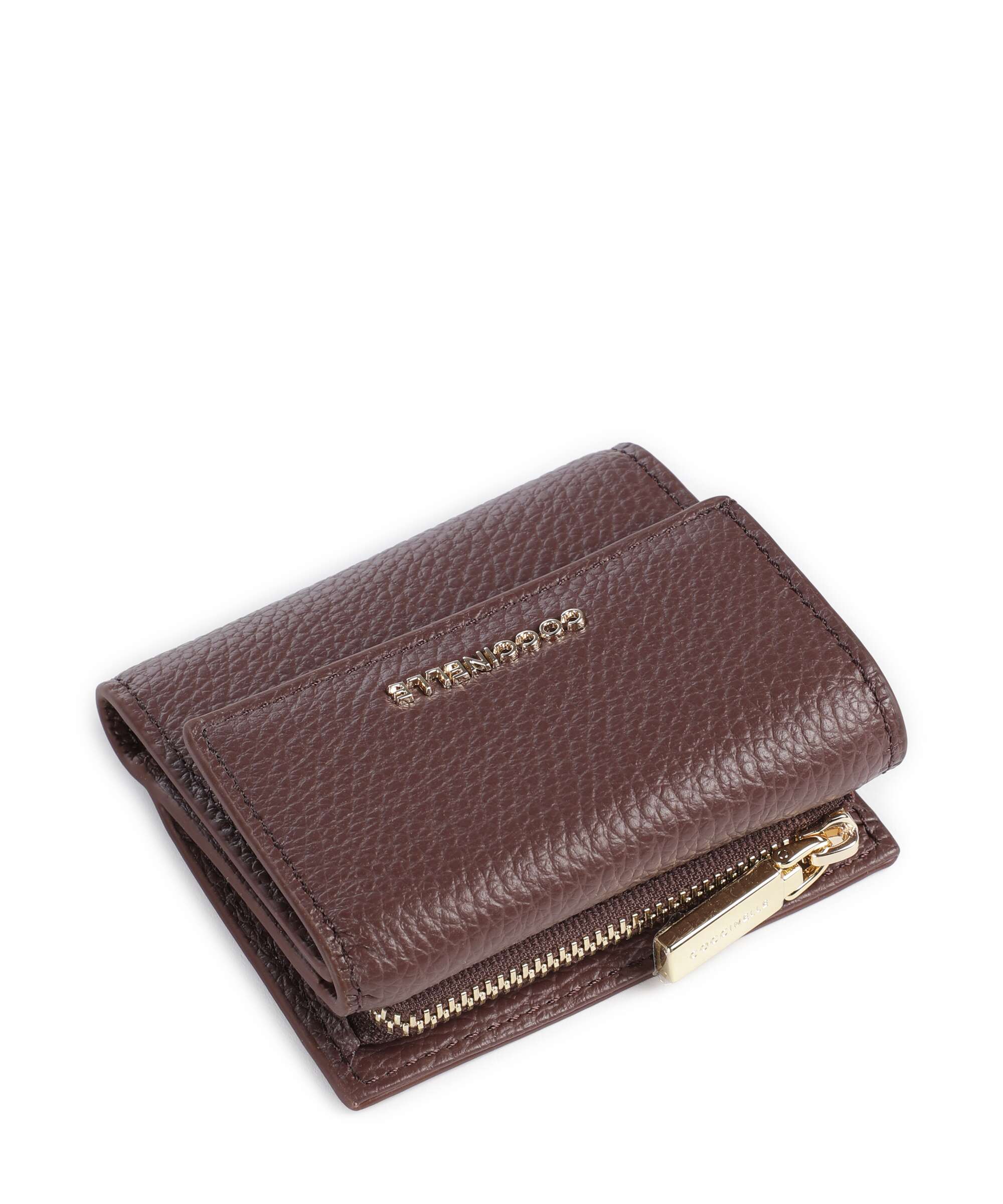 Coccinelle Metallic Soft Wallet berry