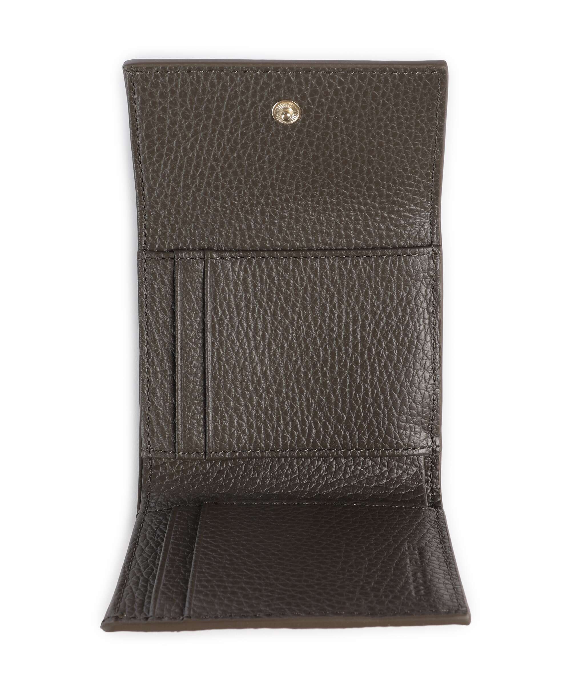 Coccinelle Metallic Soft Wallet fango