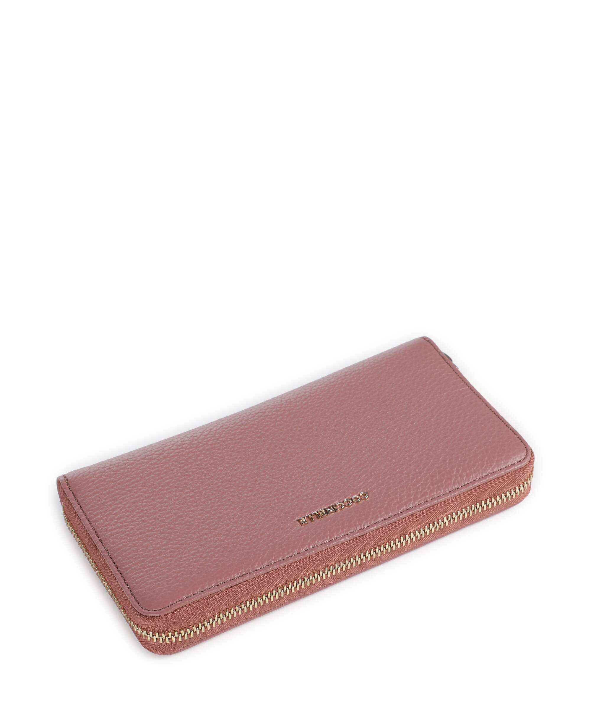 Coccinelle Metallic Soft Wallet winter rose