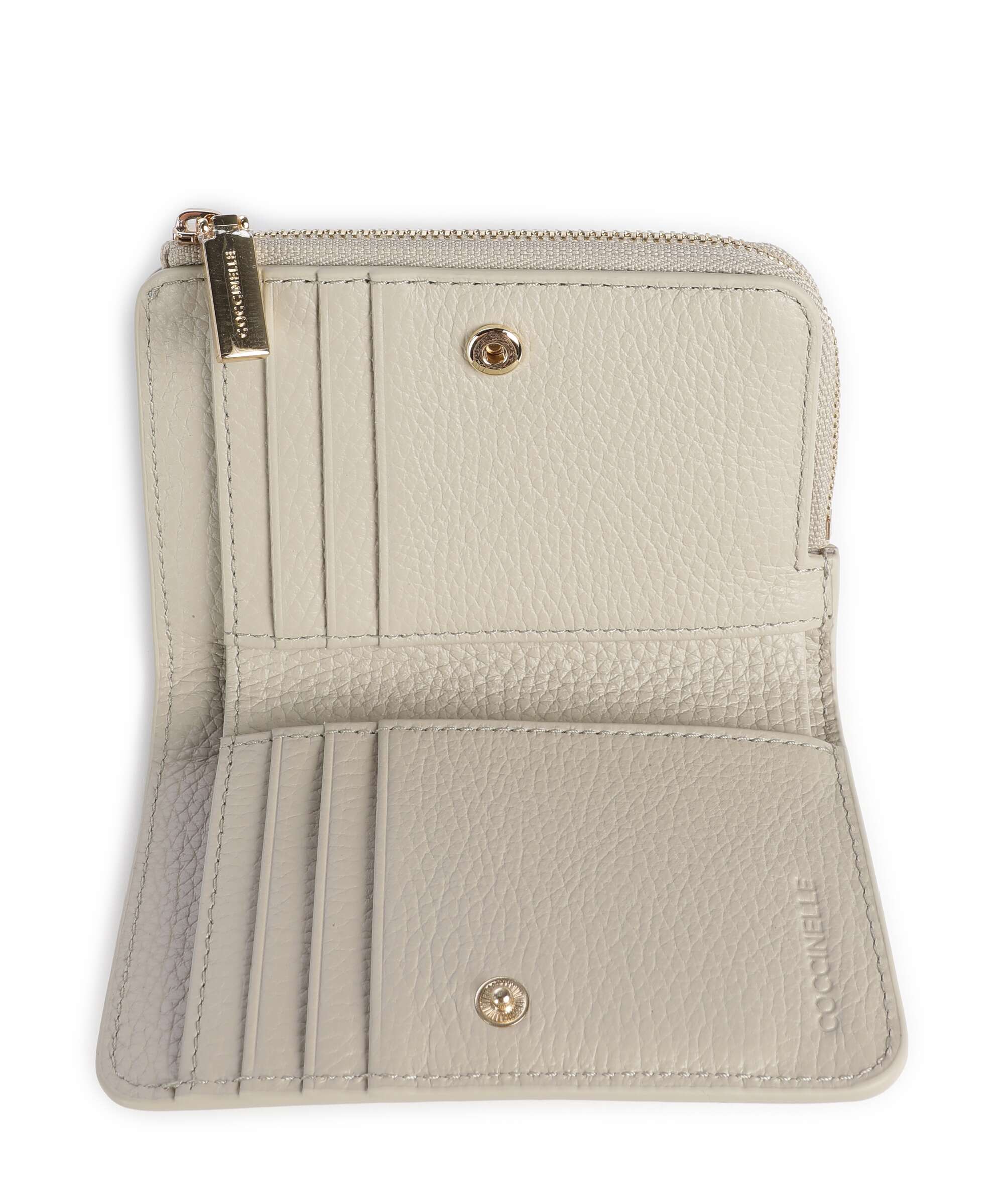 Coccinelle Metallic Soft Wallet eucalipto