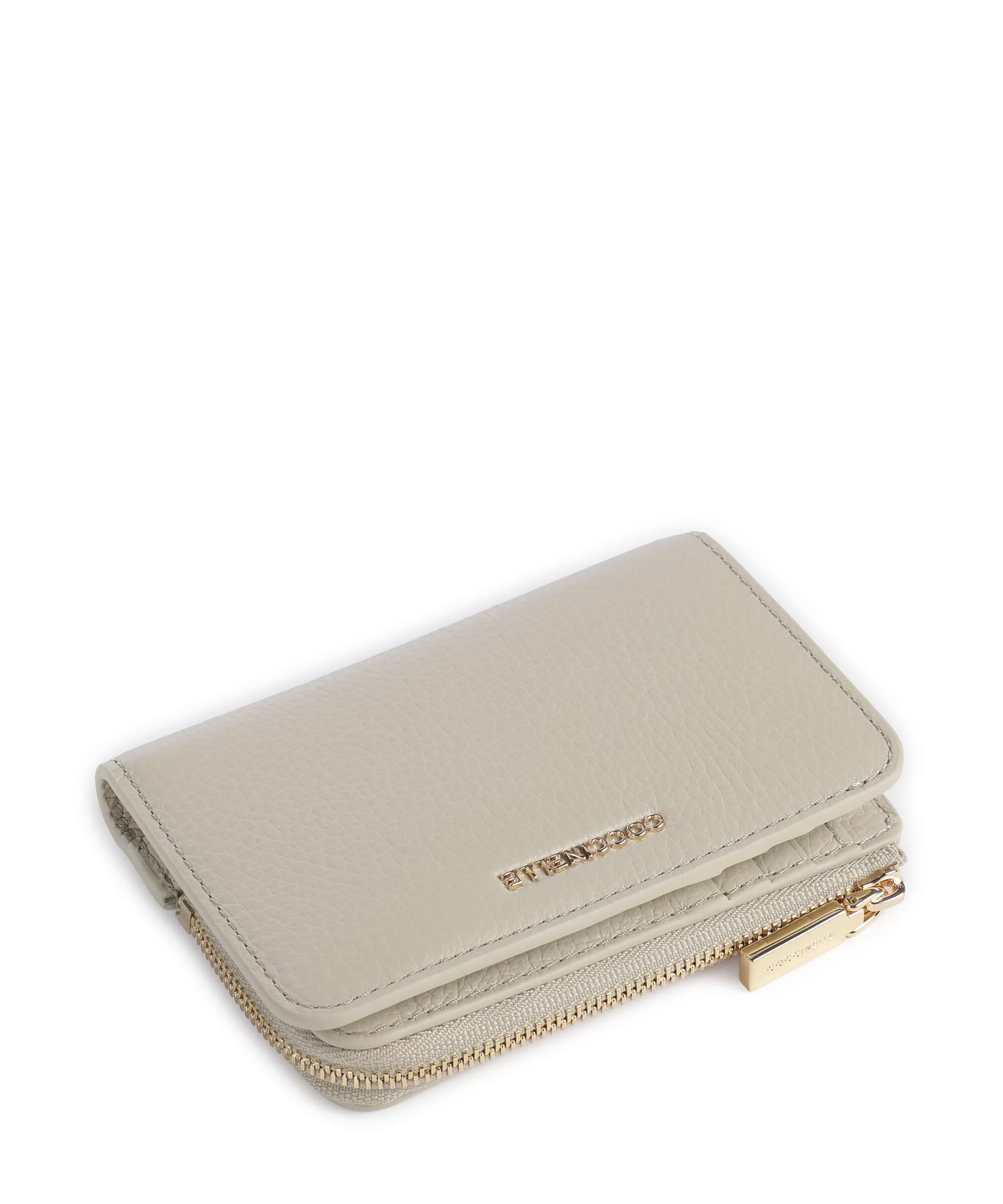 Coccinelle Metallic Soft Wallet eucalipto