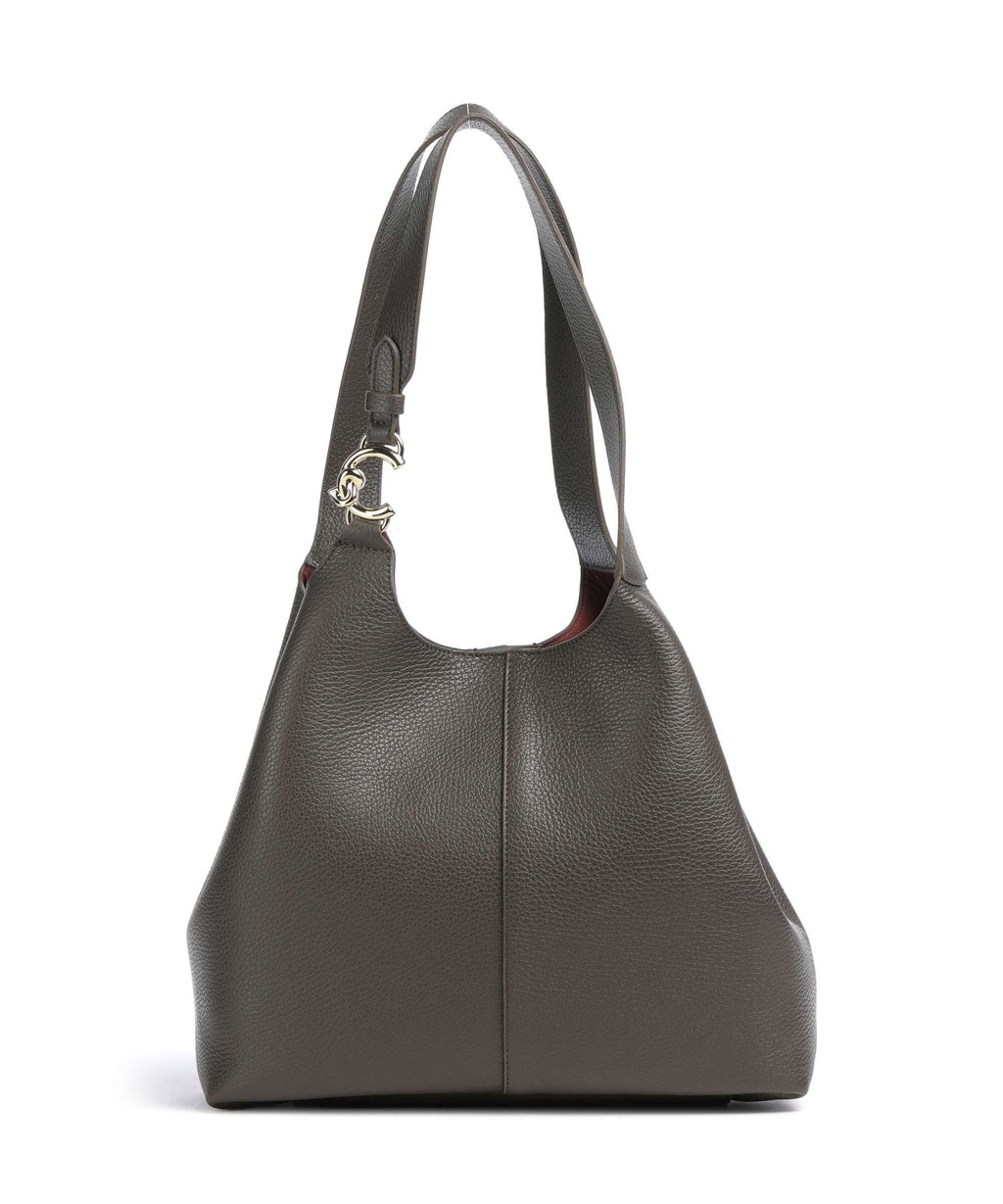 Coccinelle C-Easy Hobo bag fango