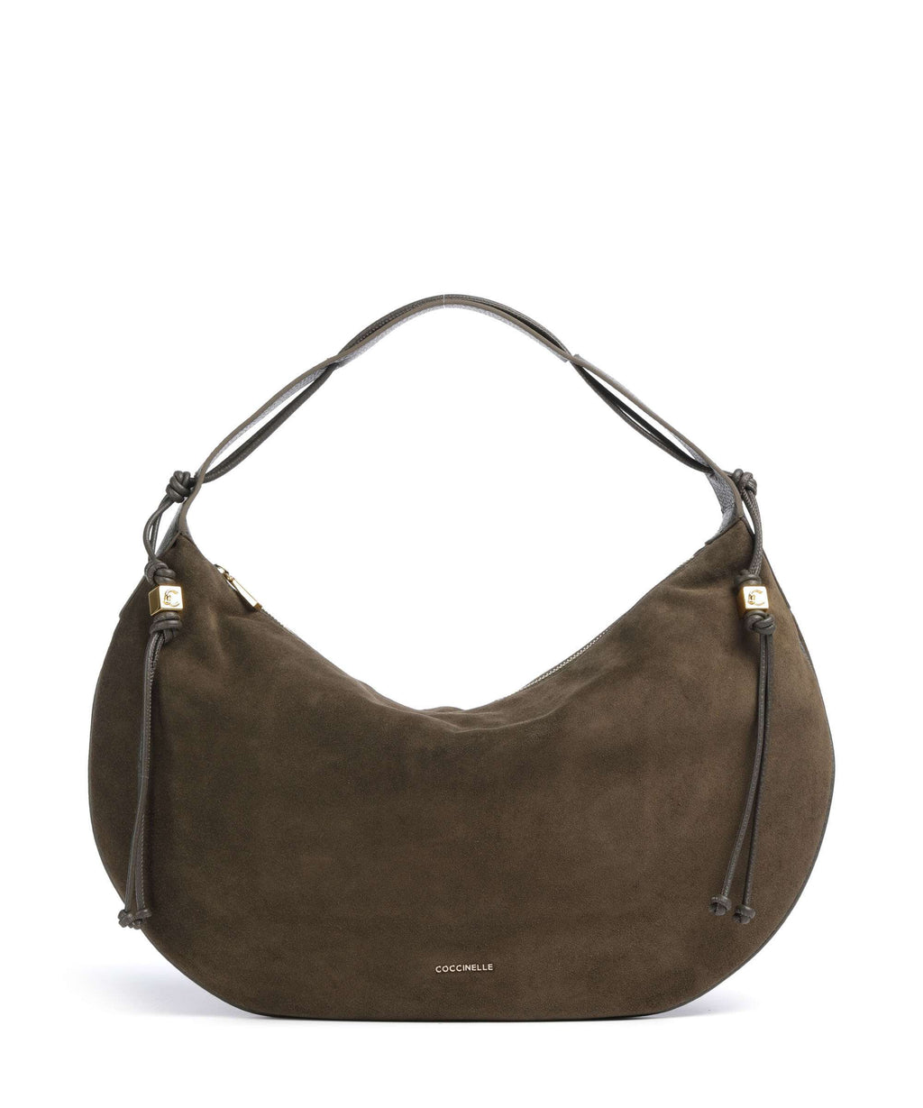 Coccinelle Thess Hobo bag fango
