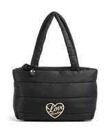 Love Moschino Air Wave Shopper taske black