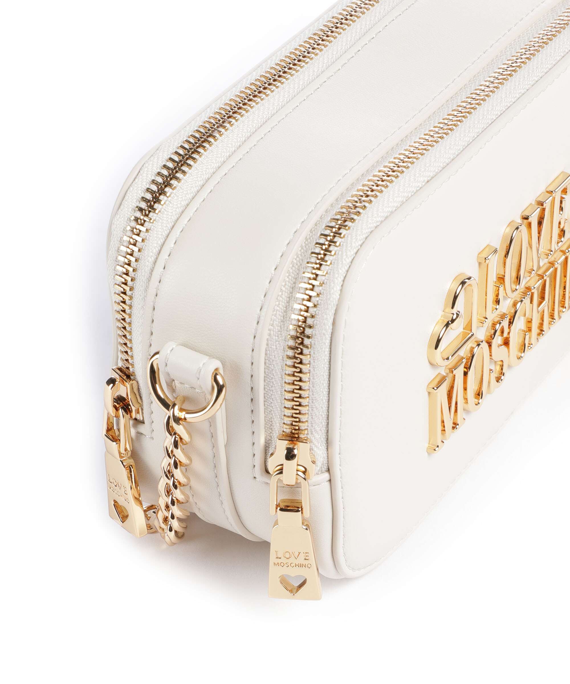 Love Moschino Lovely Love Crossbody bag ivory