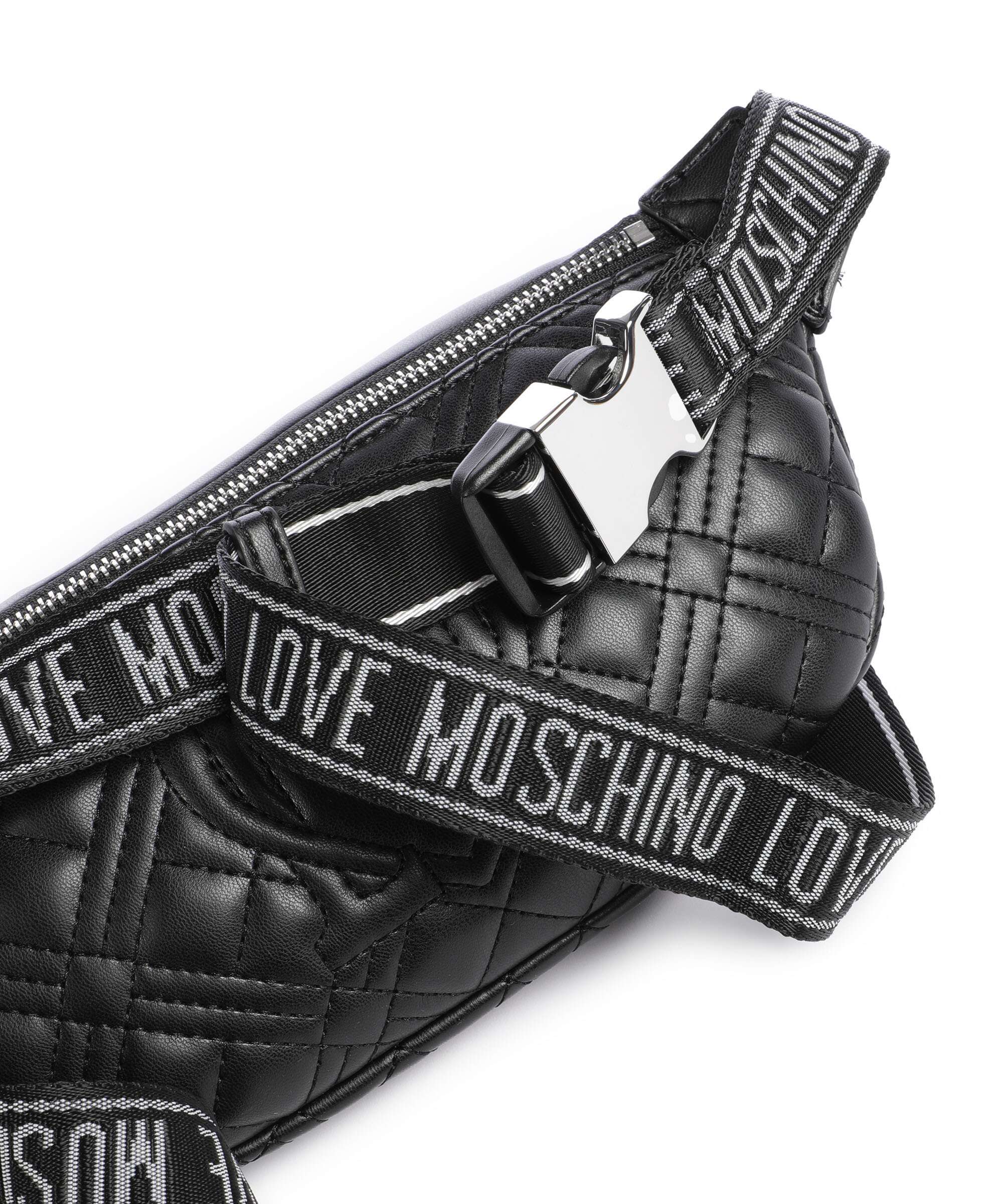 Love Moschino Quilted Belt bag black