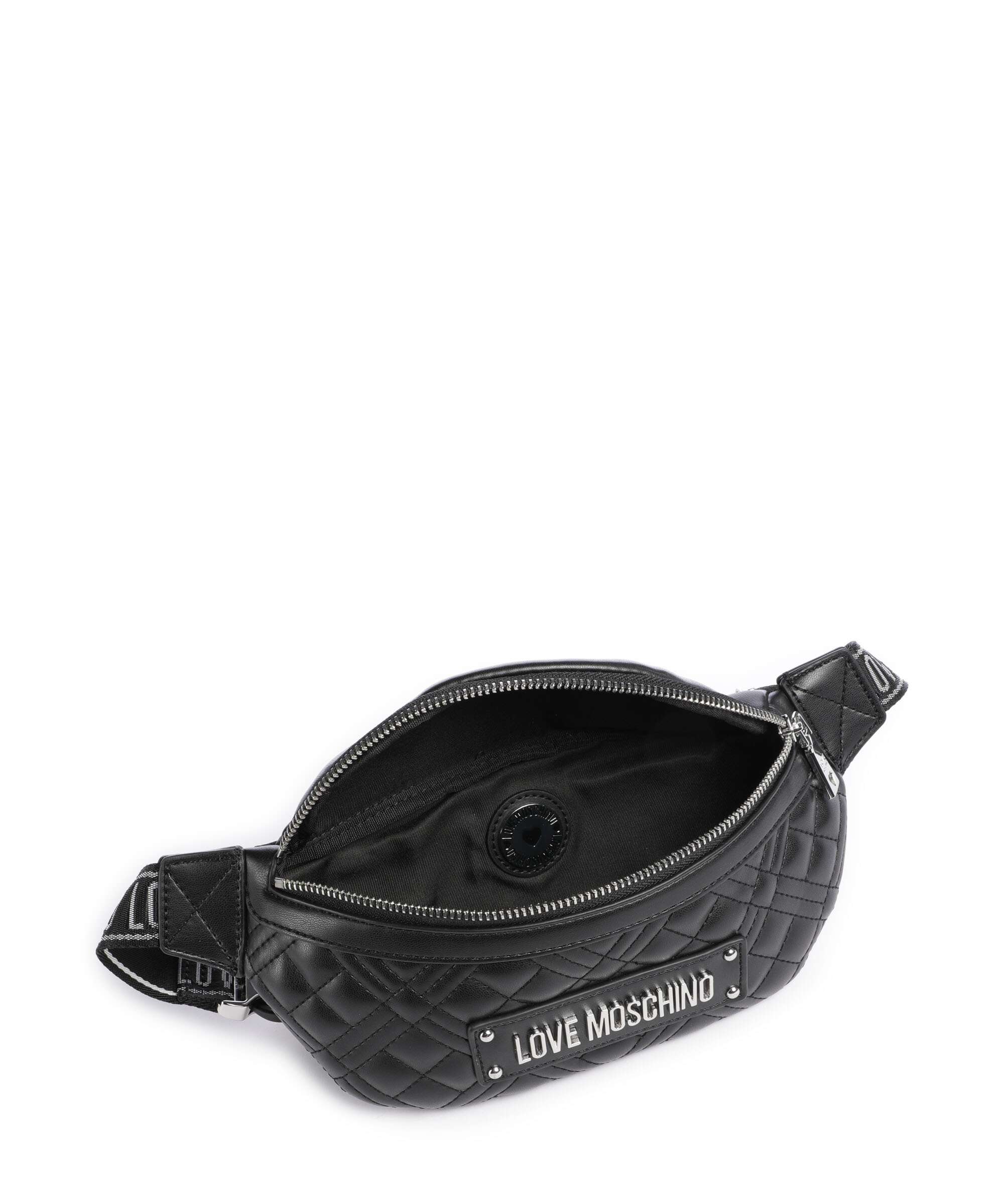 Love Moschino Quilted Belt bag black