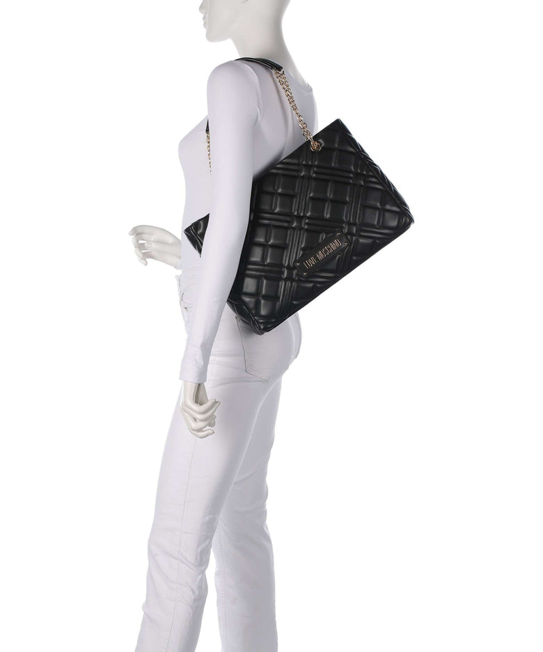 Love Moschino Quilted Tote bag black