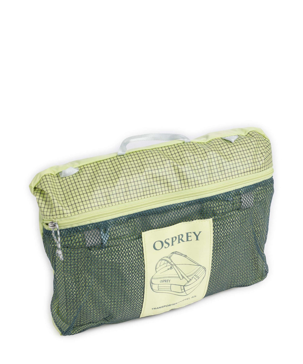 Osprey Transporter 40 Travel backpack glow dew/torrent blue