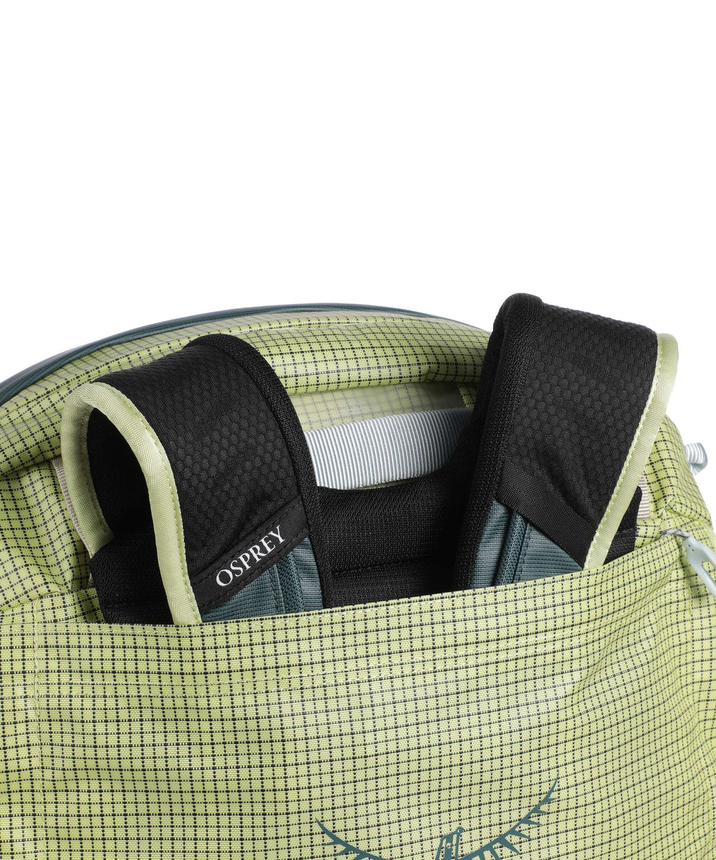 Osprey Transporter 65 Travel backpack glow dew/torrent blue