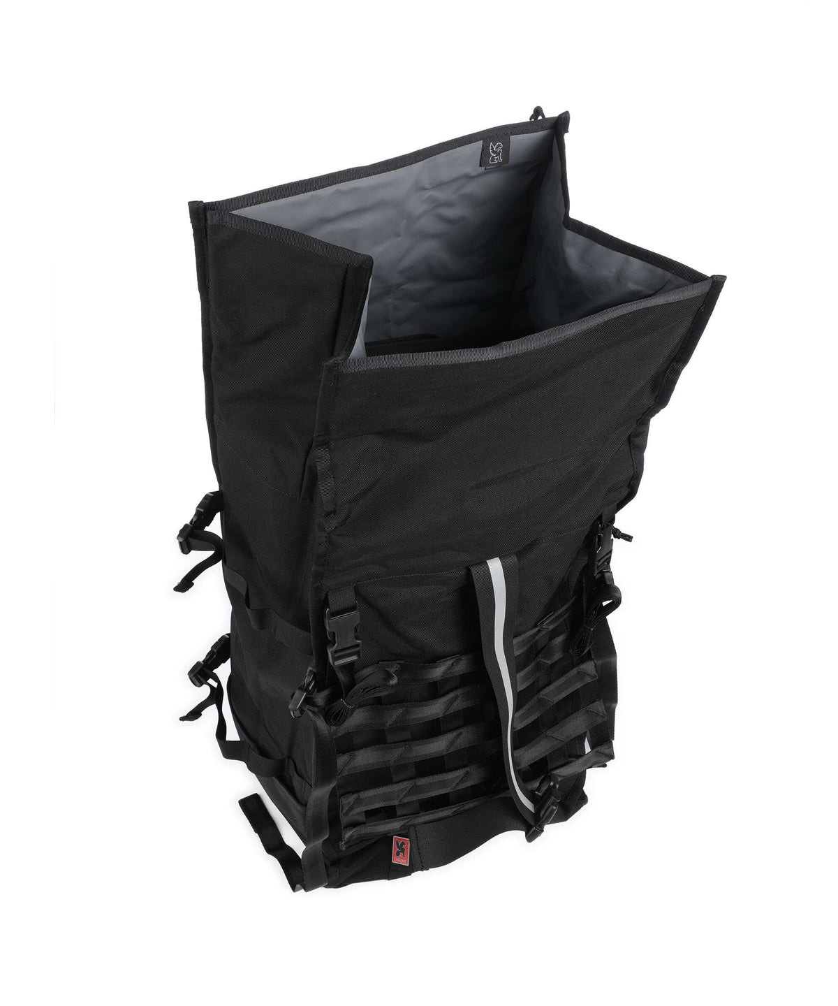 Chrome Barrage Pro Rolltop backpack black/red