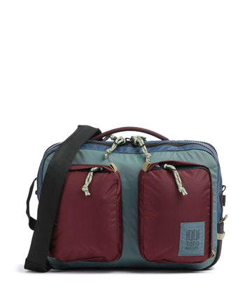 Topo Designs Global Dokumentmappe dark denim/burgundy