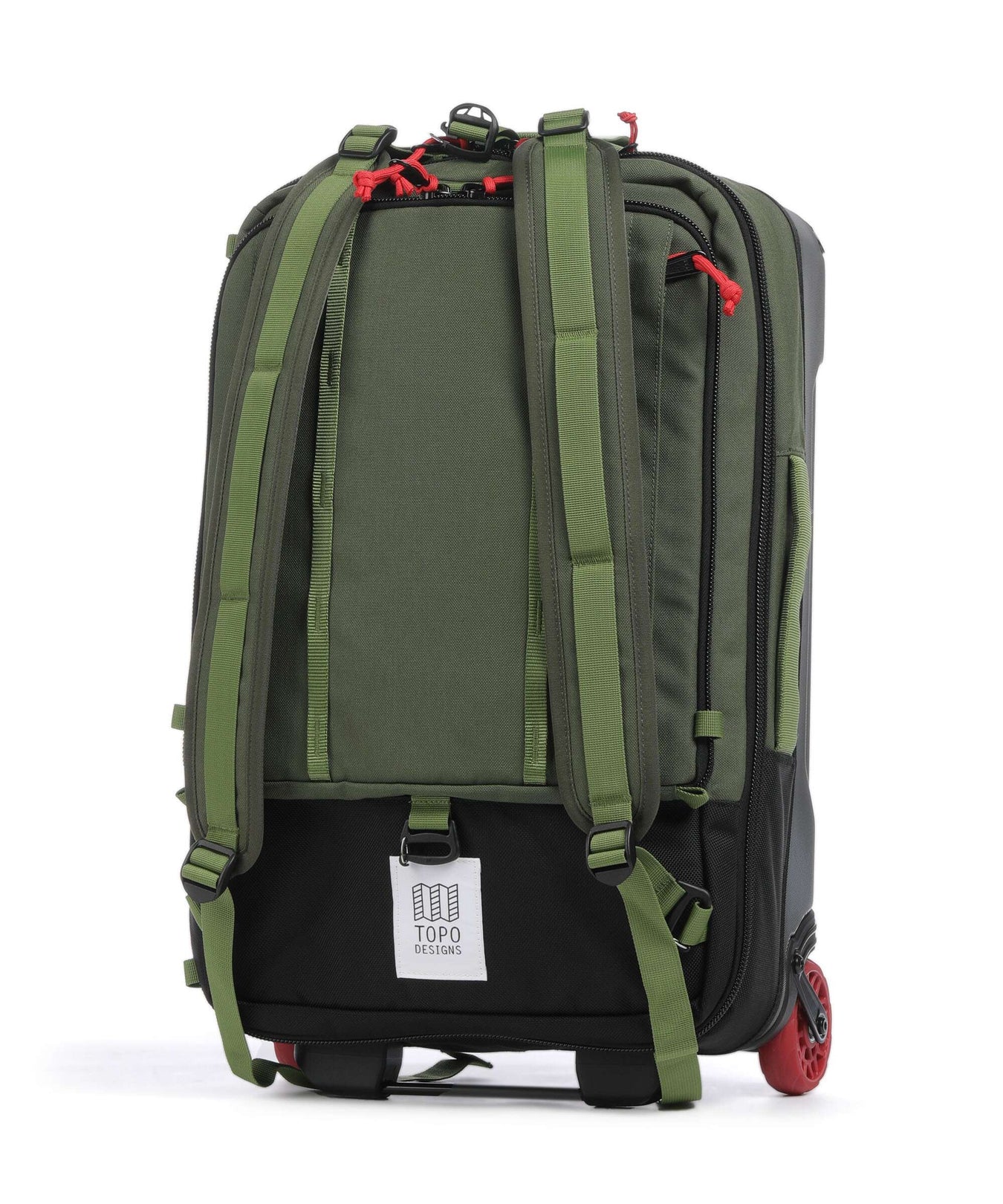 Topo Designs Global Travel bag with wheels olive