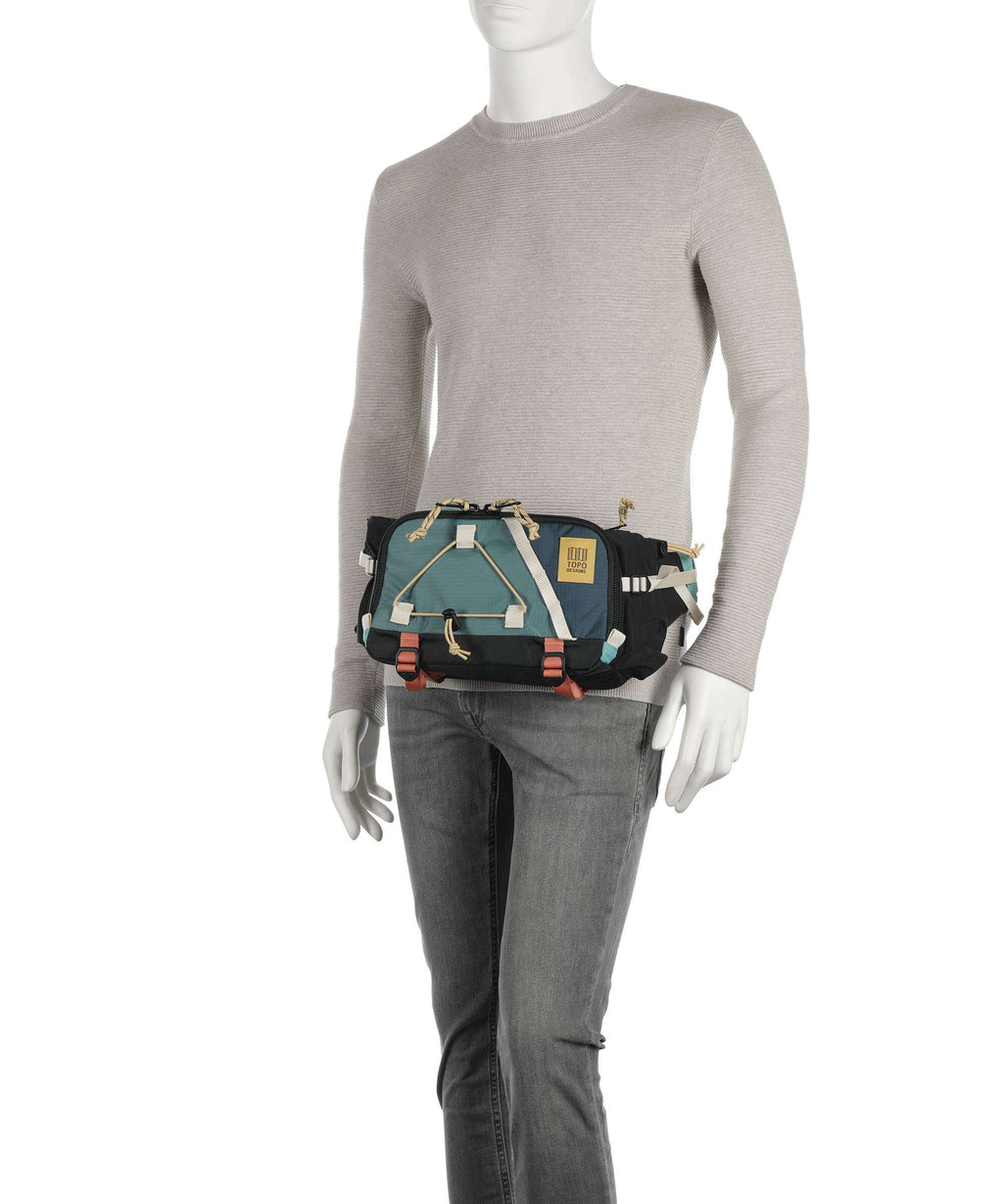 Topo Designs Mountain Hydro Belt bag geode green/sea pine