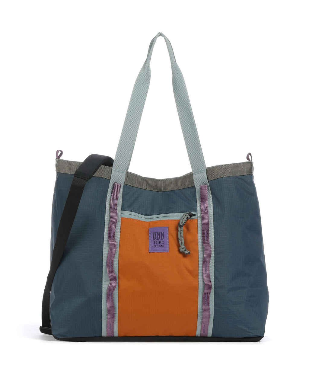 Topo Designs Mountain Utility Tote bag pond blue/spice