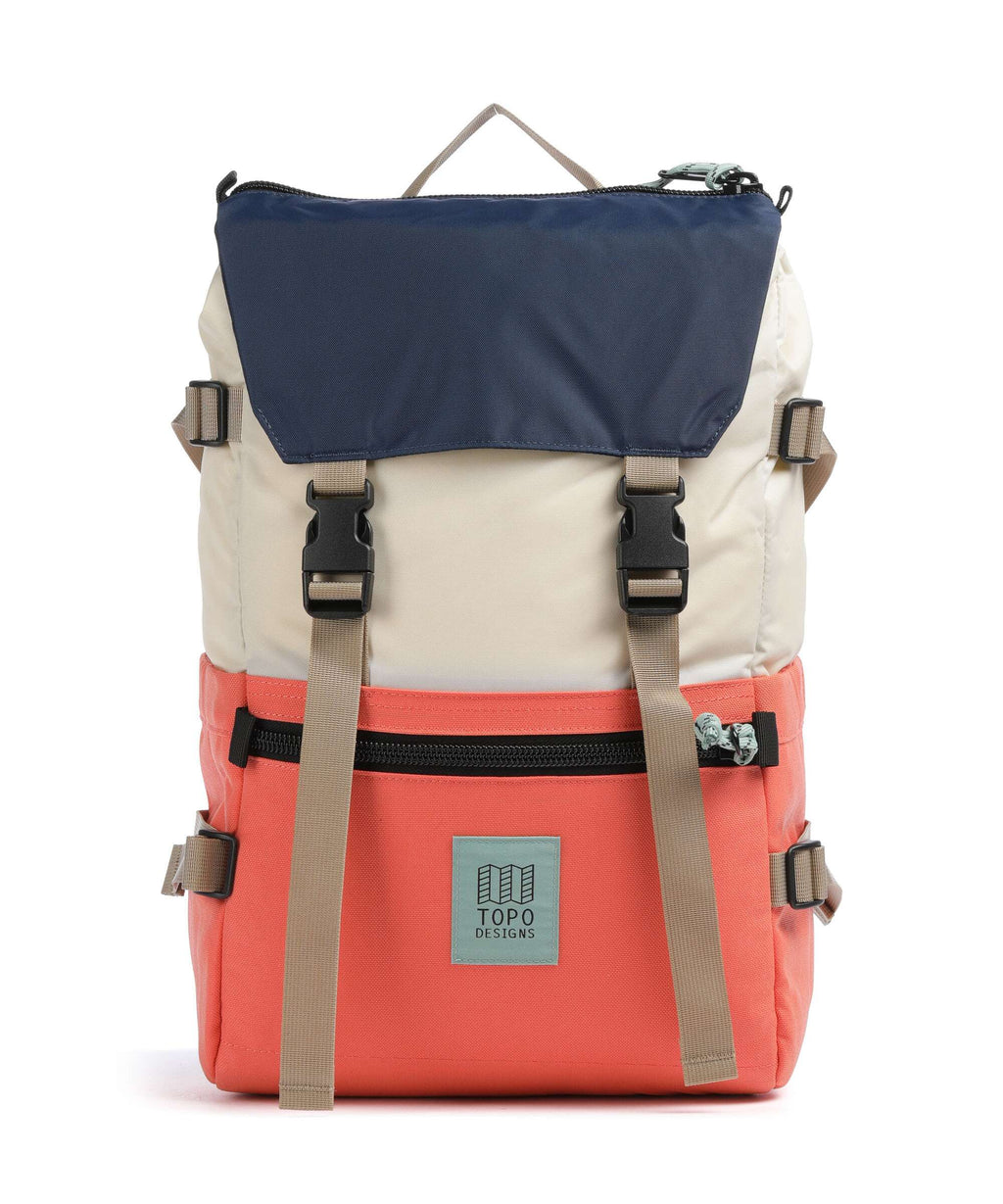 Topo Designs Rover Classic Backpack almond/emberglow