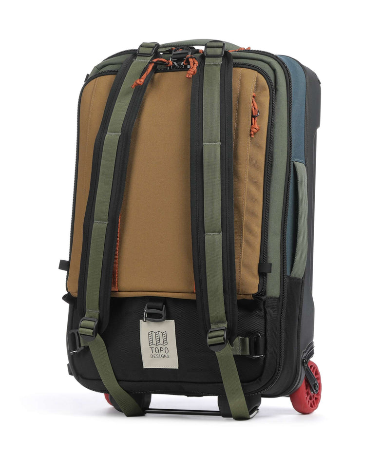 Topo Designs Global 44 Travel bag with wheels olive/dark khaki
