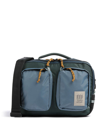 Topo Designs Global Dokumentmappe stone blue/forest