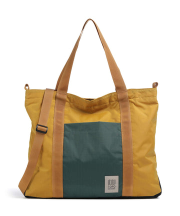 Topo Designs Mountain Essential Shopper taske mustard/forest
